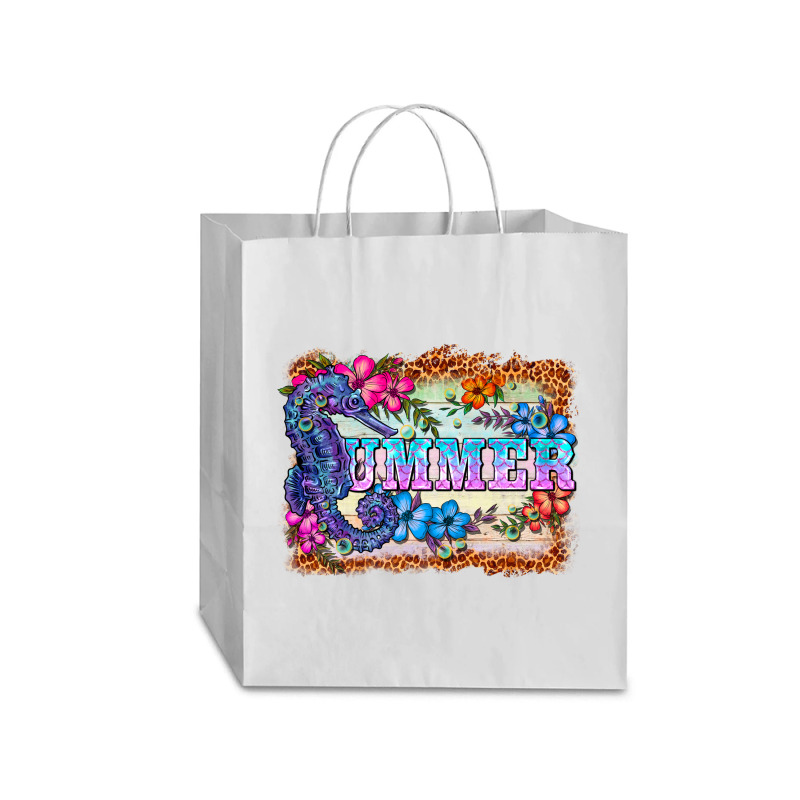 Seahorse Summer Traveler Paper Bag -13 X 6 X 15 3/4 | Artistshot