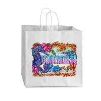 Seahorse Summer Vogue Paper Bag - 16 X 6 X 12 | Artistshot