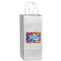 Seahorse Summer Wine Paper Bag - 5 1/2 X 3 1/4 X 13 | Artistshot