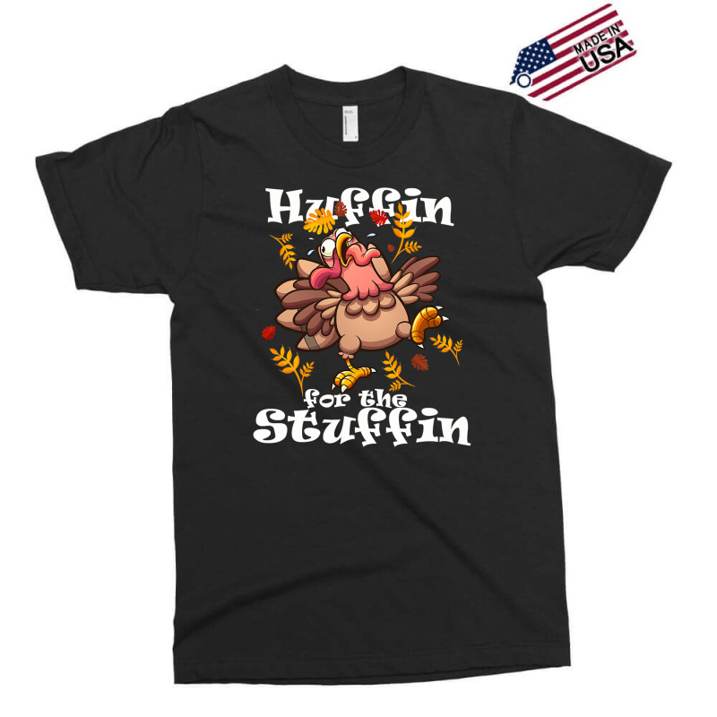 Huffin The Stuffin Turkey Trot 5k Race Exclusive T-shirt by EnturArt | Artistshot