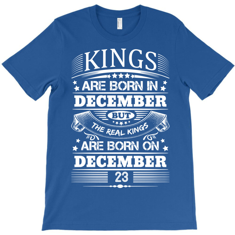 kings are born in december t shirt