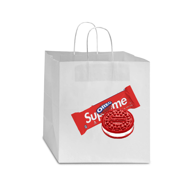 Oreo Cookie Red Star Paper Bag - 13 X 7 X 13 | Artistshot