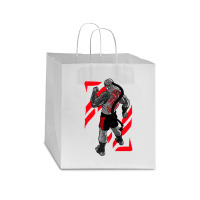 Urban Fighter Star Paper Bag - 13 X 7 X 13 | Artistshot