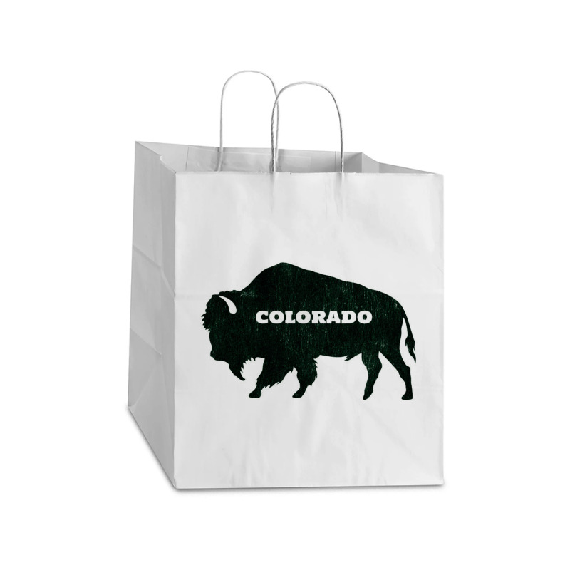 Colorado Take Out Paper Bag - 14 X 10 X 15 1/2 | Artistshot