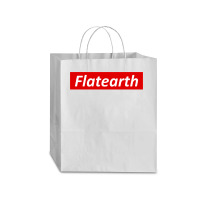 Flat Earth Shill Box Funny Parody T Shirt Traveler Paper Bag -13 X 6 X 15 3/4 | Artistshot