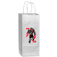 Urban Fighter Wine Paper Bag - 5 1/2 X 3 1/4 X 13 | Artistshot