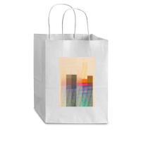 Aesthetic Vector Skyline Graphic Design Cub Paper Bag - 8 X 4 1/2 X 10 1/4 | Artistshot