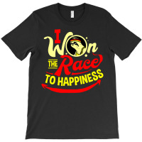 I Won The Race To Happiness Sloth T-shirt | Artistshot