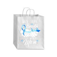 Diabetes Diabetic I Fight With My Mom Diabetes Awareness480 Diabetes A Debie Paper Bag - 10 X 5 X 13 | Artistshot