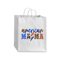 American Mama Thunderbolt Debie Paper Bag - 10 X 5 X 13 | Artistshot