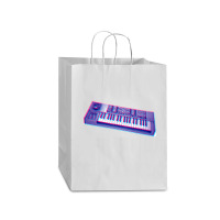 Analog Synthesizer 8bit 3d Retro Artwork Design Mart Paper Bag -13 X 7 X 17 | Artistshot