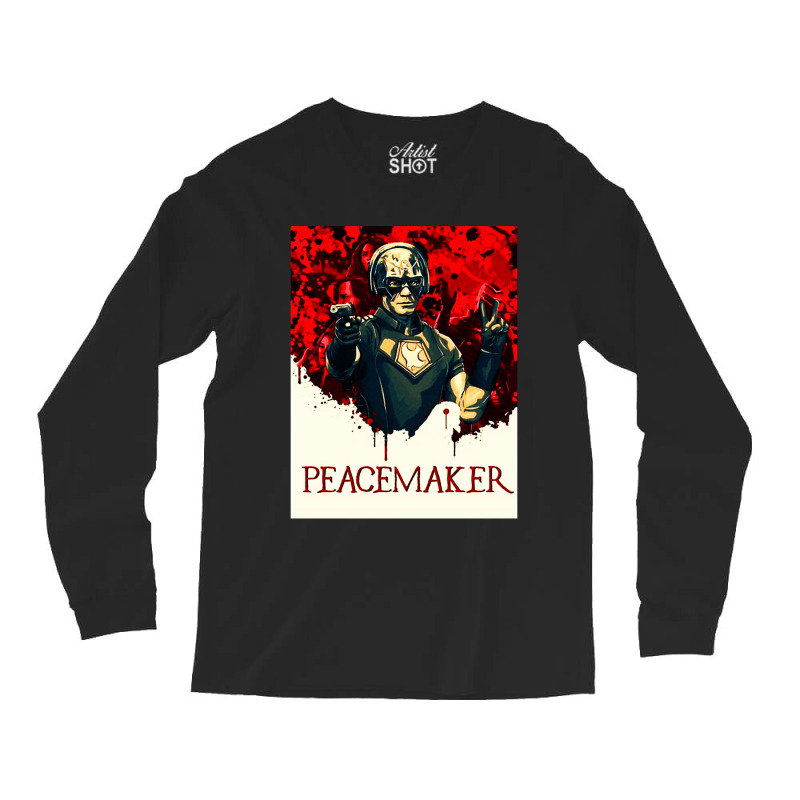 Vigilante Peacemaker Quotes Long Sleeve Shirts | Artistshot