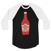 Hot Sauce On Everything 3/4 Sleeve Shirt | Artistshot