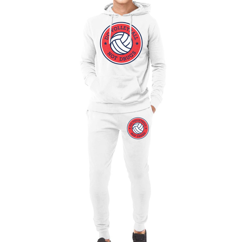 Dovolleyball Not Drugs Hoodie & Jogger Set | Artistshot