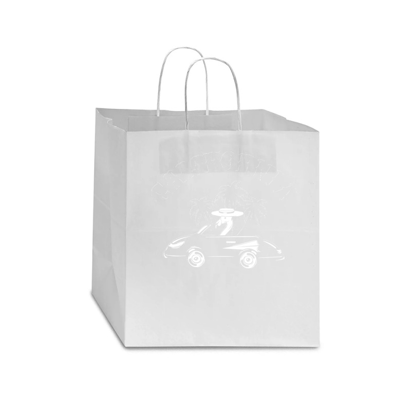 California T  Shirt California T  Shirt Star Paper Bag - 13 X 7 X 13 | Artistshot