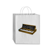 Analog Synthesizer 8bit Retro Artwork Design Traveler Paper Bag -13 X 6 X 15 3/4 | Artistshot