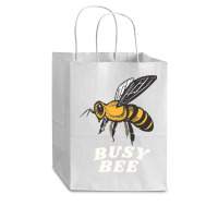 Bee Beekeeper Busy Bee Plant Lover Hipster Bees Queen Garden Gardening Cub Paper Bag - 8 X 4 1/2 X 10 1/4 | Artistshot