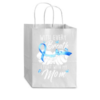 Diabetes Diabetic I Fight With My Mom Diabetes Awareness480 Diabetes A Cub Paper Bag - 8 X 4 1/2 X 10 1/4 | Artistshot