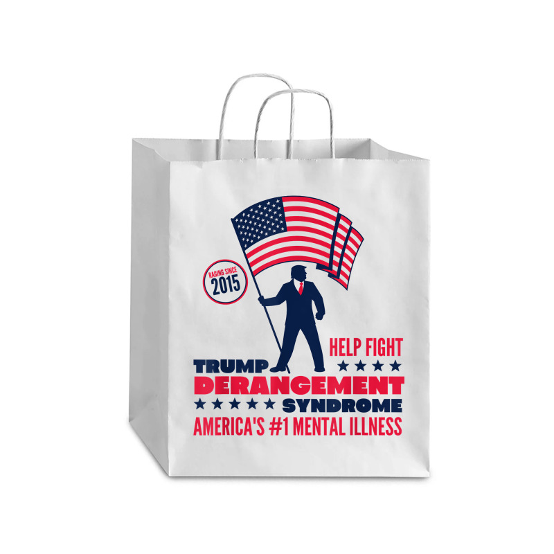 Help Fight Trump Derangement Syndrome Funny Pro Trump T Shirt Debie Paper Bag - 10 X 5 X 13 | Artistshot