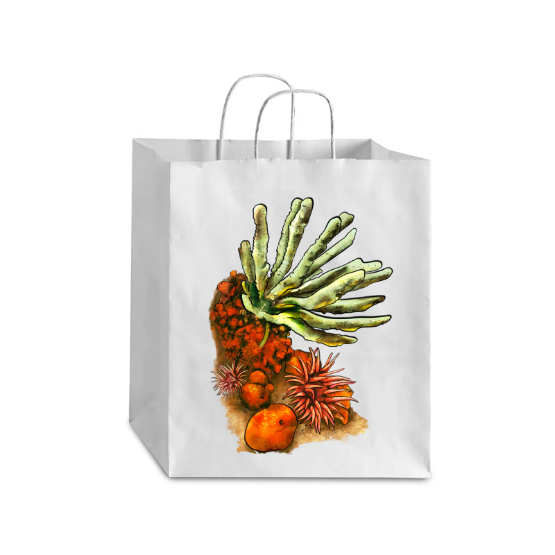 Coral Reef Debie Paper Bag - 10 X 5 X 13 | Artistshot