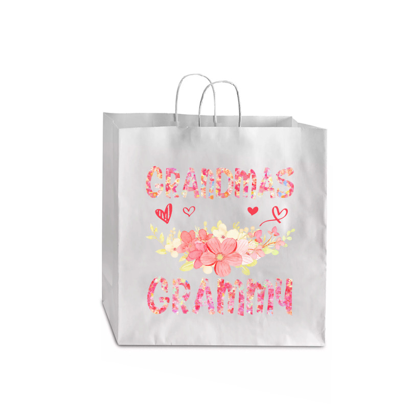 World Full Of Grandmas Be A Grammy T  Shirt In A World Full Of Grandma Jumbo Paper Bag - 18 X 7 X 18 3/4 | Artistshot