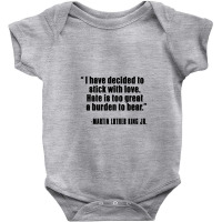 Quote Martin Luther King Jr Baby Bodysuit | Artistshot