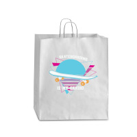 Skateboarding Is My Cardio Cool 23418390 Queen Paper Bag - 16 X 6 X 19 1/4 | Artistshot