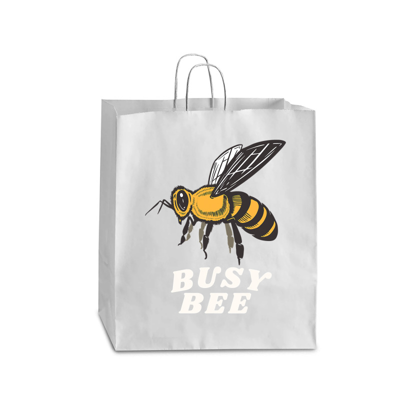 Bee Beekeeper Busy Bee Plant Lover Hipster Bees Queen Garden Gardening Queen Paper Bag - 16 X 6 X 19 1/4 | Artistshot