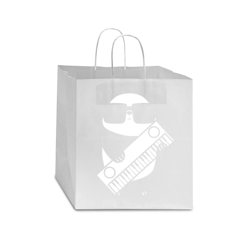 Keyboard Musician T  Shirt Synthesizer Keyboard Instrument Panda T  Sh Star Paper Bag - 13 X 7 X 13 | Artistshot