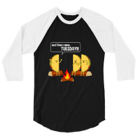 Scary Campfire Story About Tuesdays 3/4 Sleeve Shirt | Artistshot