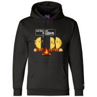 Scary Campfire Story About Tuesdays Champion Hoodie | Artistshot