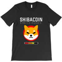 Shiba Coin Millionaire Loading Token Coin Shiba Inu Crypto T-shirt | Artistshot