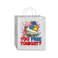 You Free Tonight Bald Eagle Mullet American Flag 4th Of July T Shirt Traveler Paper Bag -13 X 6 X 15 3/4 | Artistshot