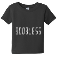 Boobless Vintage Calculator Nostalgic Stem Baby Tee | Artistshot