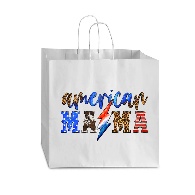 American Mama Thunderbolt Vogue Paper Bag - 16 X 6 X 12 | Artistshot