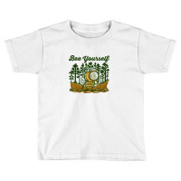 Bee Yourself Toddler T-shirt | Artistshot