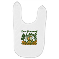 Bee Yourself Baby Bibs | Artistshot