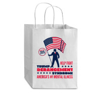 Help Fight Trump Derangement Syndrome Funny Pro Trump T Shirt Cub Paper Bag - 8 X 4 1/2 X 10 1/4 | Artistshot