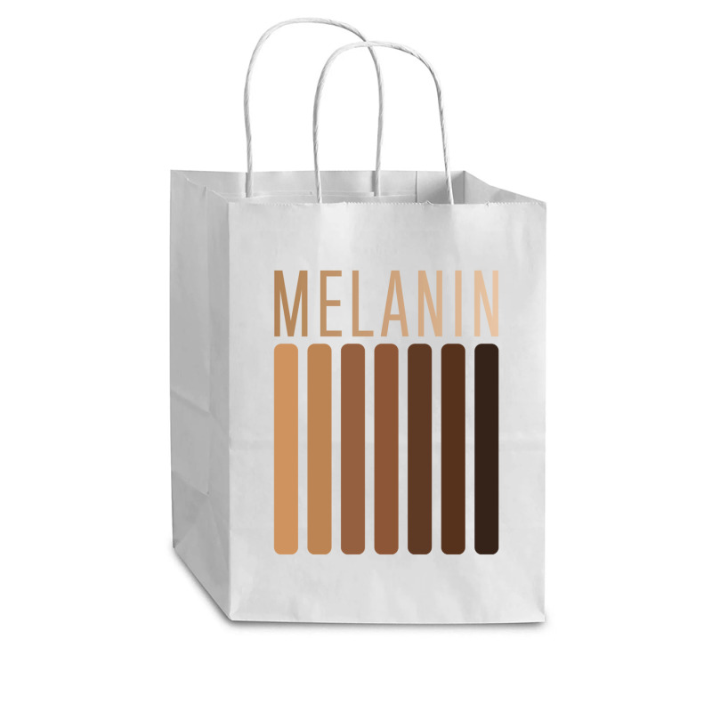 Dripping Melanin Black Pride Black History Gift Cub Paper Bag - 8 X 4 1/2 X 10 1/4 | Artistshot