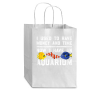 Saltwater Aquarium   Fishkeeping   Fish Keeper T Shirt Cub Paper Bag - 8 X 4 1/2 X 10 1/4 | Artistshot