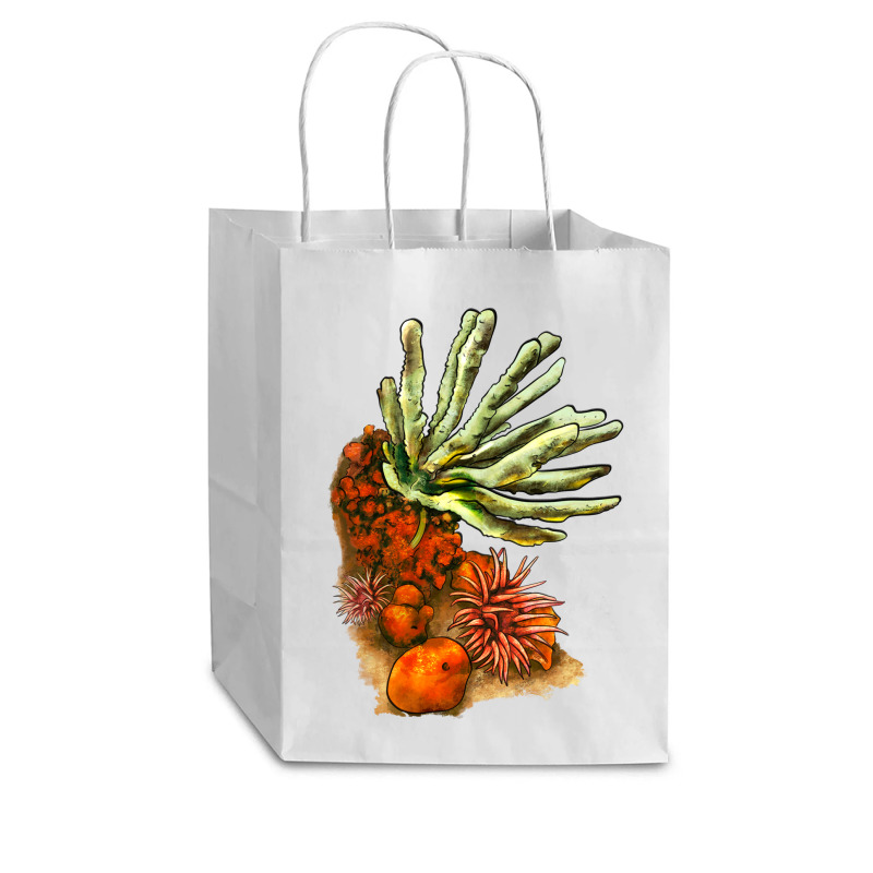 Coral Reef Cub Paper Bag - 8 X 4 1/2 X 10 1/4 | Artistshot