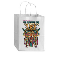 Tiger King Samurai Cub Paper Bag - 8 X 4 1/2 X 10 1/4 | Artistshot