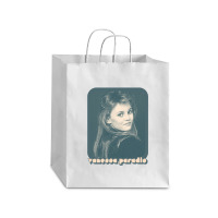 Vanessa Paradis Retro Style 80s Francophile Design Debie Paper Bag - 10 X 5 X 13 | Artistshot