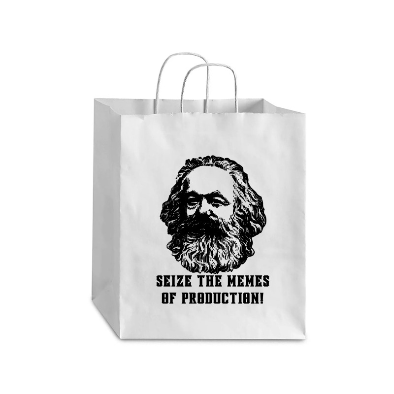 The Memes Of Production Debie Paper Bag - 10 X 5 X 13 | Artistshot