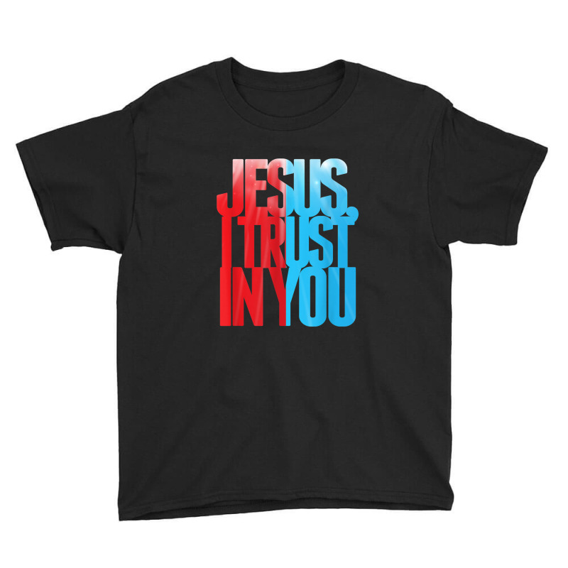 Divine Mercy Jesus I Trust In You St Faustina Catholic Youth Tee by Vivu991 | Artistshot