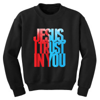 Divine Mercy Jesus I Trust In You St Faustina Catholic Youth Sweatshirt | Artistshot