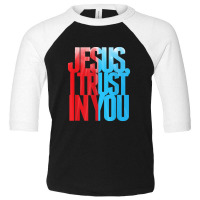 Divine Mercy Jesus I Trust In You St Faustina Catholic Toddler 3/4 Sleeve Tee | Artistshot