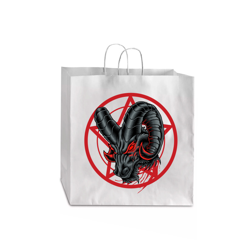 Angry Mountain Goat Jumbo Paper Bag - 18 X 7 X 18 3/4 | Artistshot