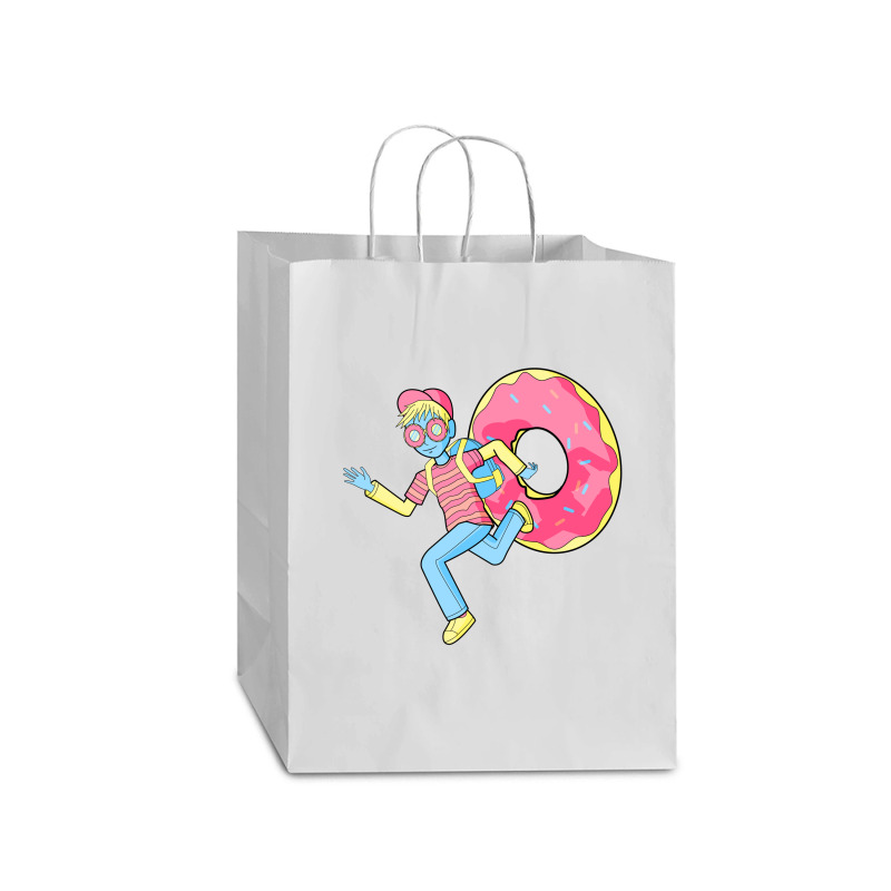 Just Run Because Love Donut Mart Paper Bag -13 X 7 X 17 | Artistshot