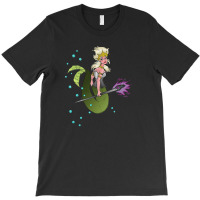 Mermaid With Green Tail Atlantean Sea T-shirt | Artistshot